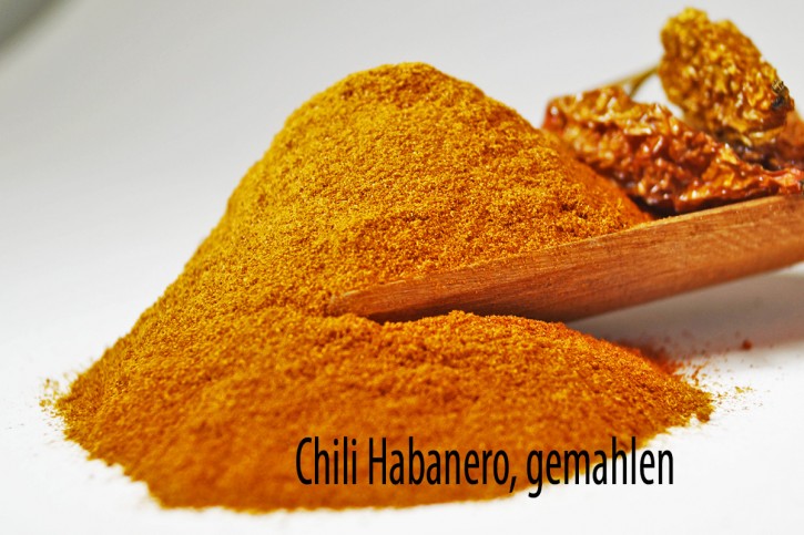 Chili- Habanero, gemahlen 100g