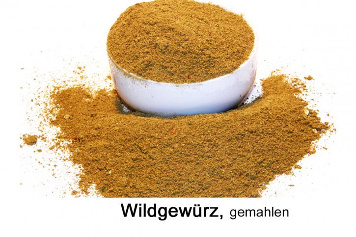 Wildgewürz gemahlen