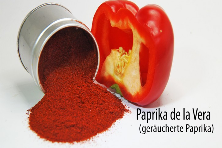 Paprika geräuchert, Pimentón de La Vera 1000g