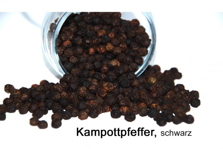 schwarzer Kampotpfeffer Bio ganz 120g