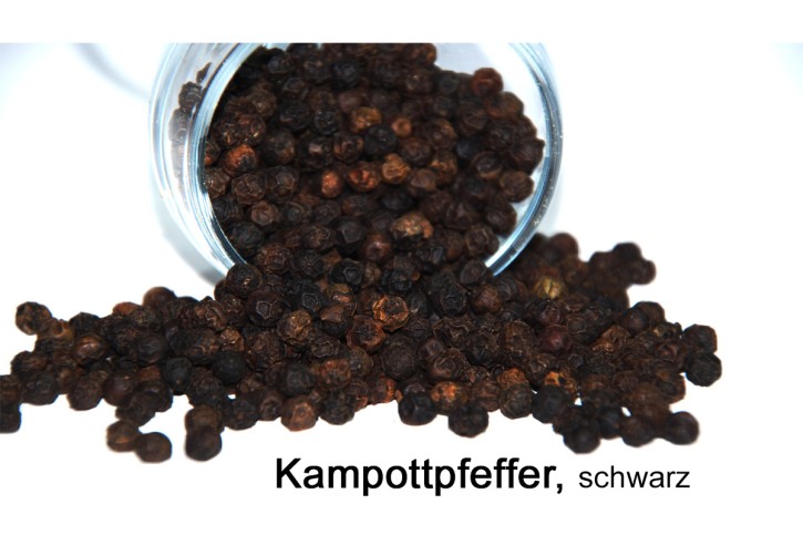schwarzer Kampot-Pfeffer 60g