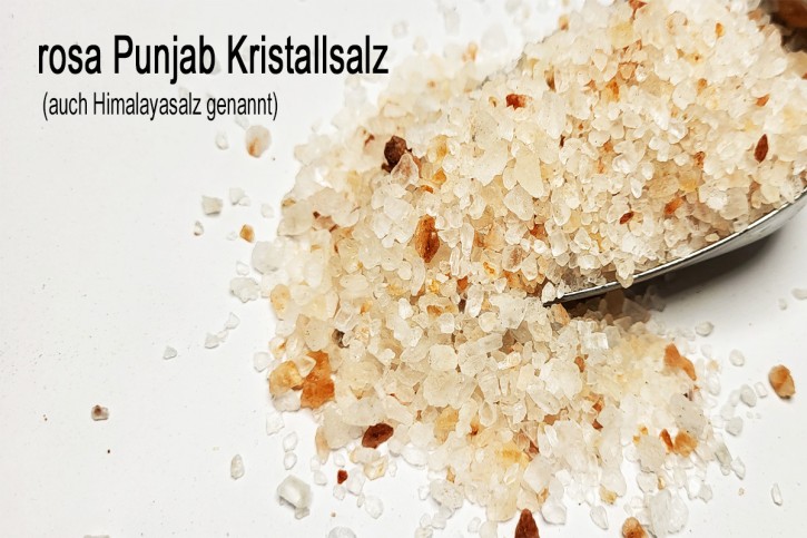 Rosa Punjab Kristallsalz 1000g